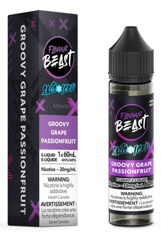 GROOVY </p>Grape Passionfruit Iced 60ml ONTAX