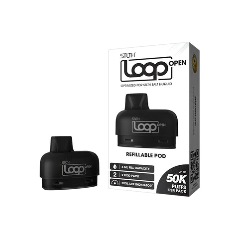 STLTH LOOP OPEN POD </p>2pk