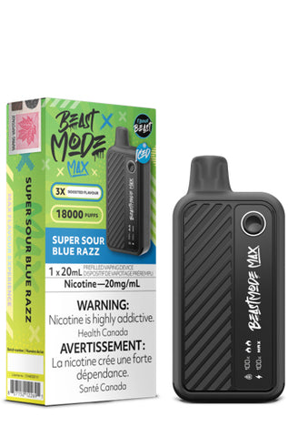 SUPER SOUR </p>Blue Razz Iced ONTAX