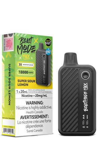 SUPER SOUR </p>Lemon Iced ONTAX