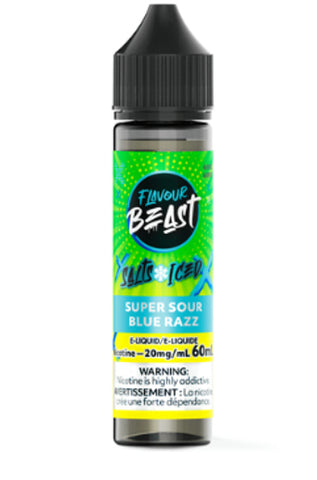 SUPER SOUR </p>Blue Razz Iced 60ml ONTAX