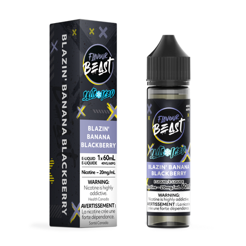 BLAZIN' BANANA </P>Blackberry Iced 60ml ONTAX