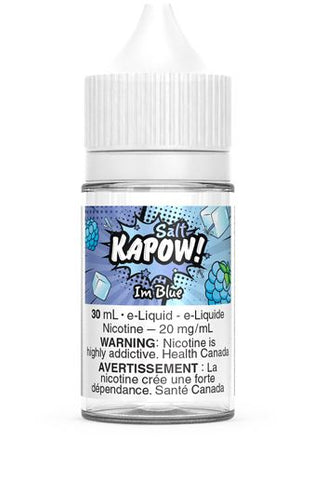 SALTS: I'M BLUE </P> Sour Blue Raspberry ONTAX