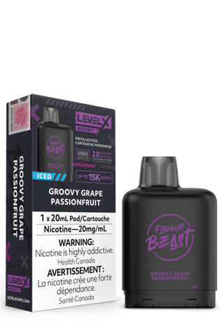 GROOVY GRAPE PASSIONFRUIT </P>Iced ONTAX