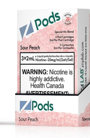 Z PODS </P>Sour Peach ONTAX