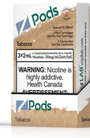 *Z PODS </P>Tobacco