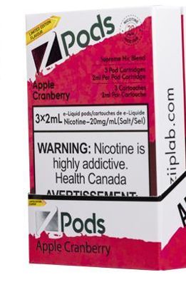 Z PODS </P>Apple Cranberry ONTAX