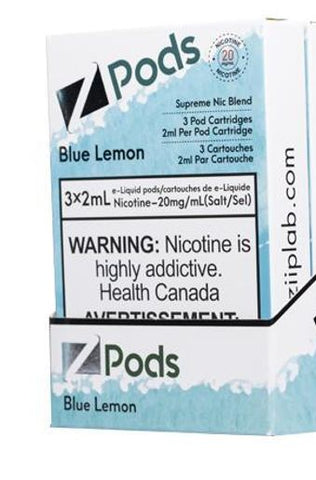 Z PODS </P>Blue Lemon