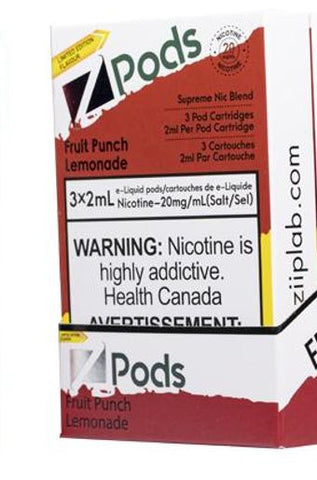 Z PODS </P>Fruit Punch Lemon ONTAX