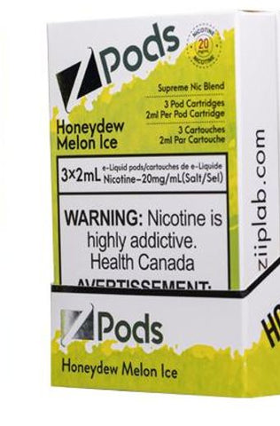 Z PODS </P>Honeydew Melon Ice ONTAX
