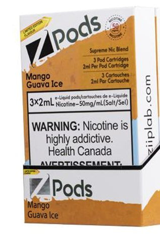 Z PODS </P>Mango Guava Ice