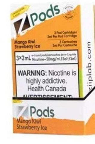 Z PODS </P>Mango Berry Kiwi Ice ONTAX