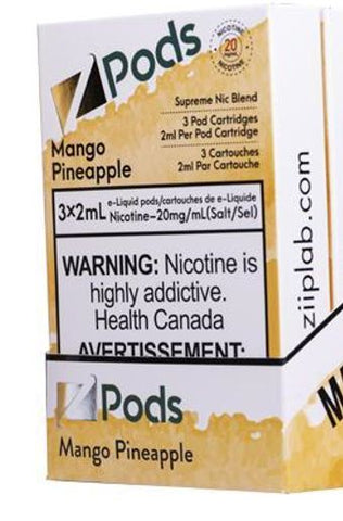 Z PODS </P>Mango Pineapple