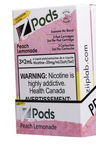 Z PODS </P>Peach Lemonade